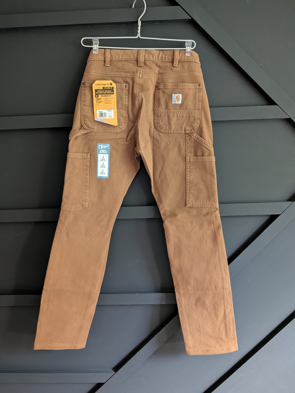 Carhartt Brown Women's Work Pants - Straight Leg Utility